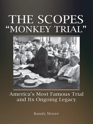 cover image of The Scopes "Monkey Trial"